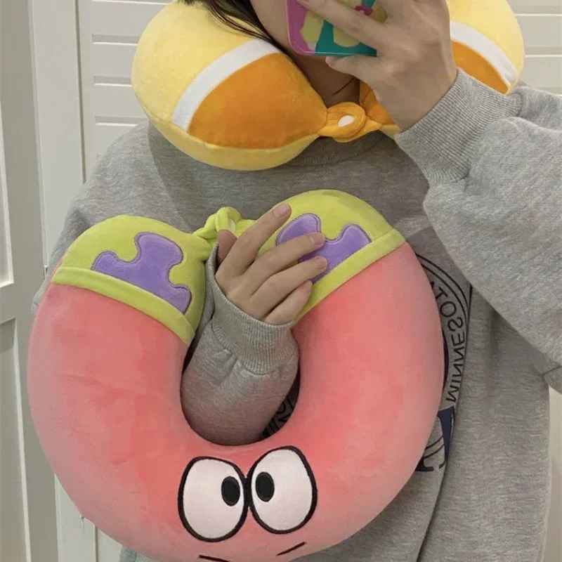 SPONGEBOB AND PATRICK NECK PILLOW