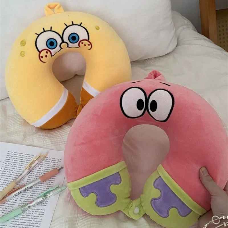 SPONGEBOB AND PATRICK NECK PILLOW